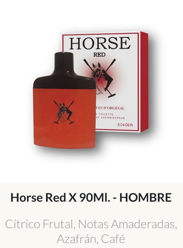 M06 Yves D'Orgeval Parfums Horse Red Masculino 90 Precios Por Mayor