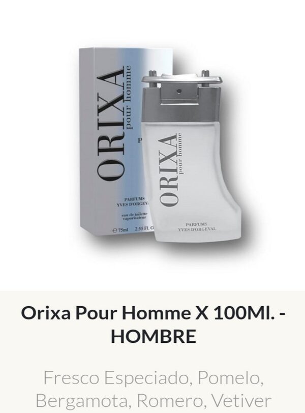 M09 Yves D'Orgeval Parfums Orixa Pour Homme Masculino 100 ml Precios Por Mayor