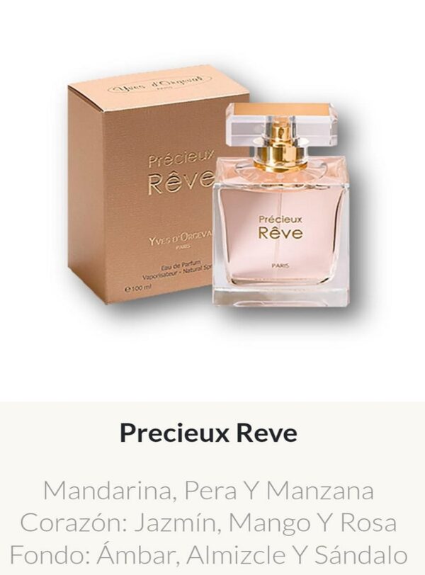 MDF1 Yves D'Orgeval Made In France Fem. Precieux Rave 100 ML -                     Precios  Por Mayor