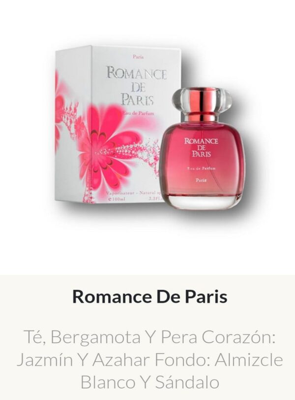 MDF5 Yves D'Orgeval Made In France Fem. Romance de Paris 100 ML - Precios  Por Mayor