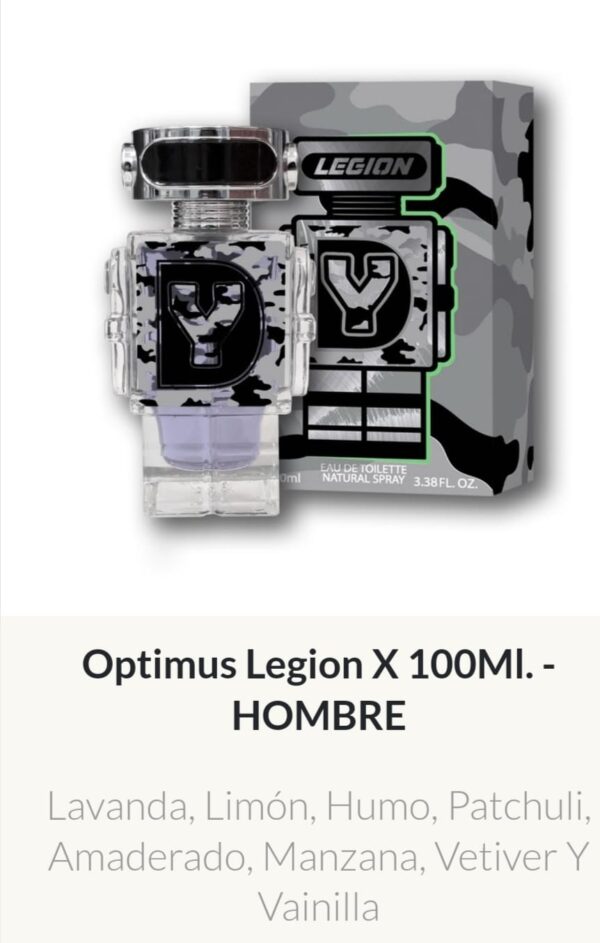 M65 Yves D´Orgeval Parfums Optimus Legion Masculino 100 ml Precios Por Mayor