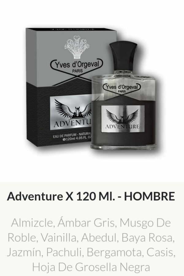 M66 Yves D’Orgeval Parfums Adventure Maculino 120 ml Precios Por Mayor