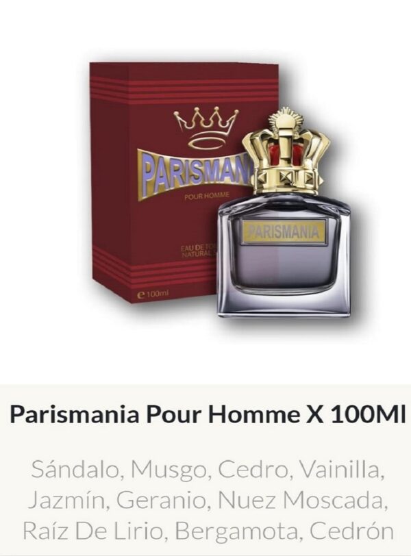 M68 Yves D’Orgeval Parfums Parismania Pour Homme Masculino 100 ml Precios Por Mayor