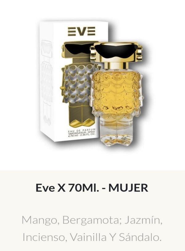 F80 Yves D´Orgeval Parfums Eve Femenino 75 ml Precios  Por Mayor