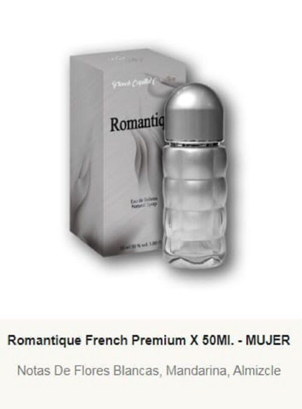 PF18 FRENCH CAPITAL Fem ROMANTIQUE 50 ml  - Precios  Por Mayor