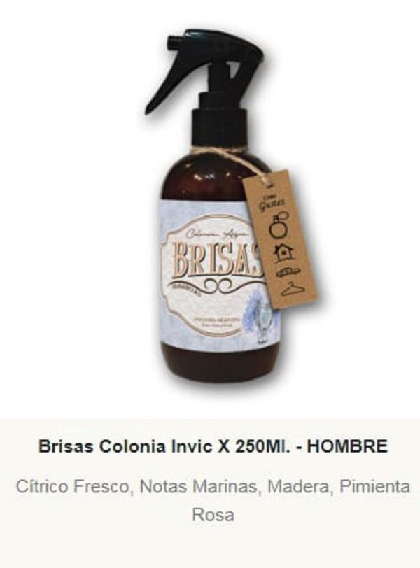 Colonia Brisa Acqua Invic Men