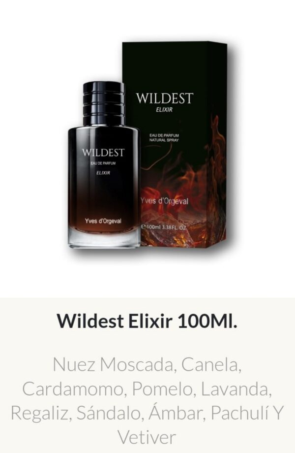 M69 Yves D´Orgeval Parfums Wildest Elixir Masculino 100 ml Precios  Por Mayor