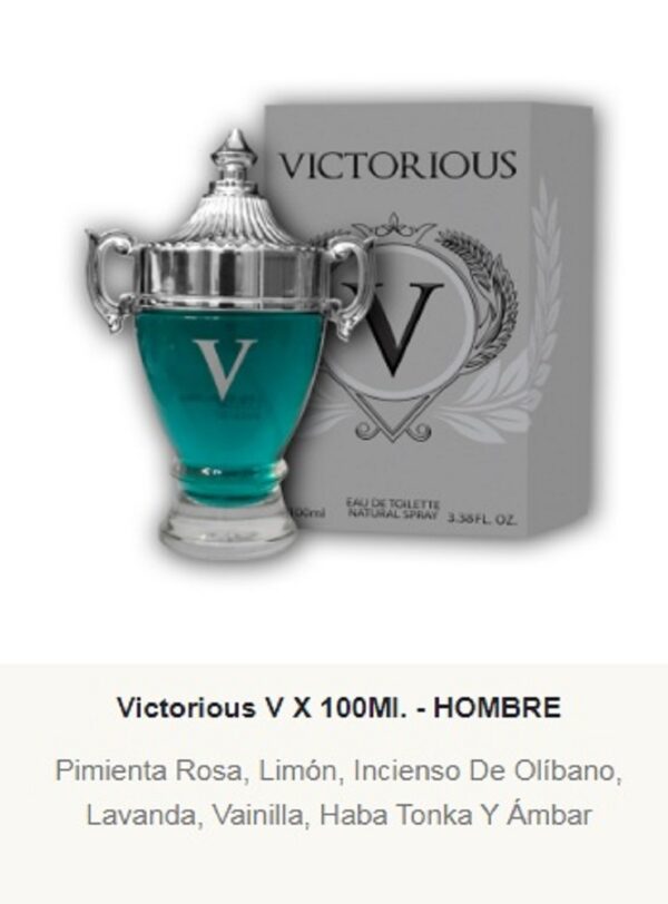 M72 Yves D´Orgeval Parfums VICTORIOUS V  Masculino 100 ml